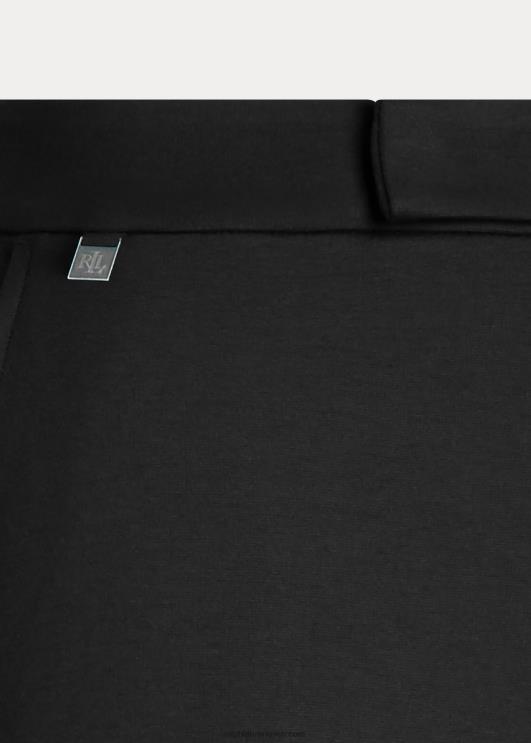 Ralph Lauren naised sirge ponte püks PR0V9460 must