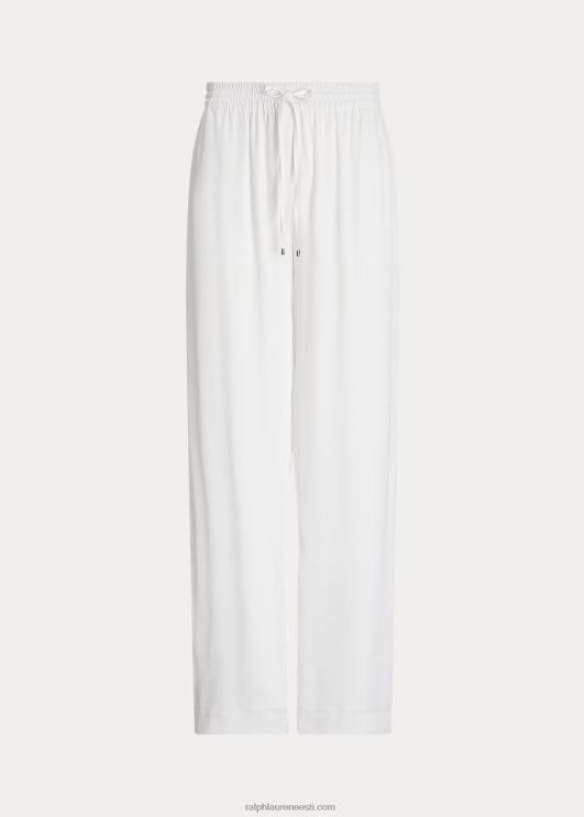 Ralph Lauren naised toimse laia säärega püksid PR0V4325 valge