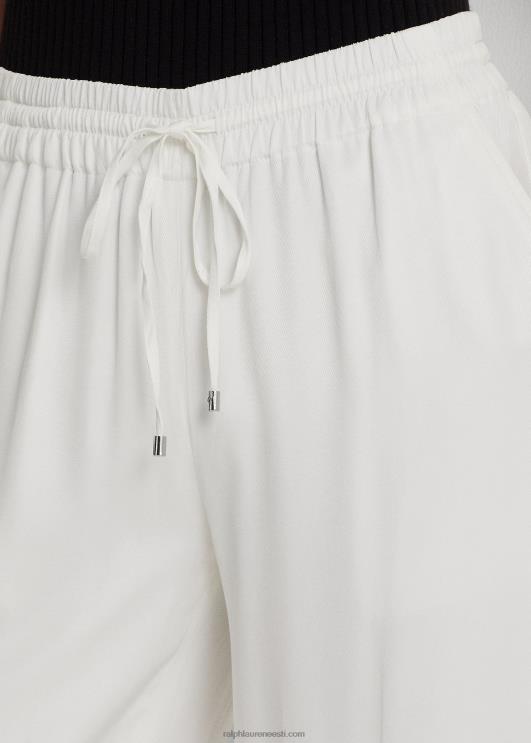 Ralph Lauren naised toimse laia säärega püksid PR0V4325 valge
