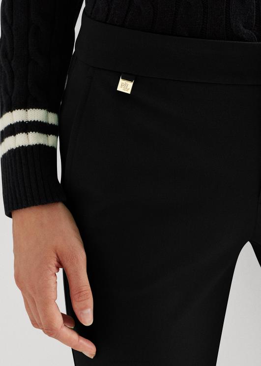 Ralph Lauren naised veniv puuvillane püks PR0V4478 must