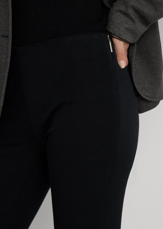 Ralph Lauren naised veniv toimne kõhn püks PR0V3805 must