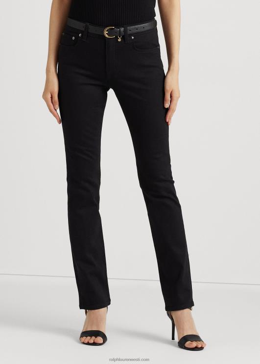 Ralph Lauren naised veniv toimne sirge püks PR0V4262 must