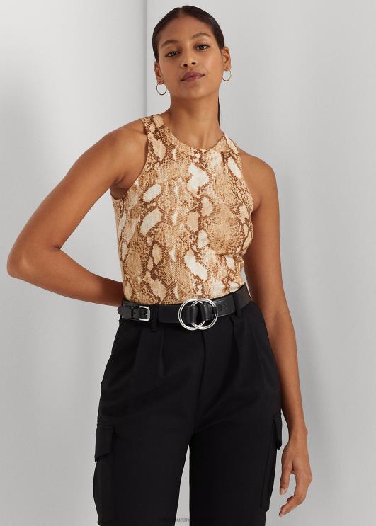 Ralph Lauren naised ussinahast mustriga puuvillaseguga paak PR0V9508 kreem multi