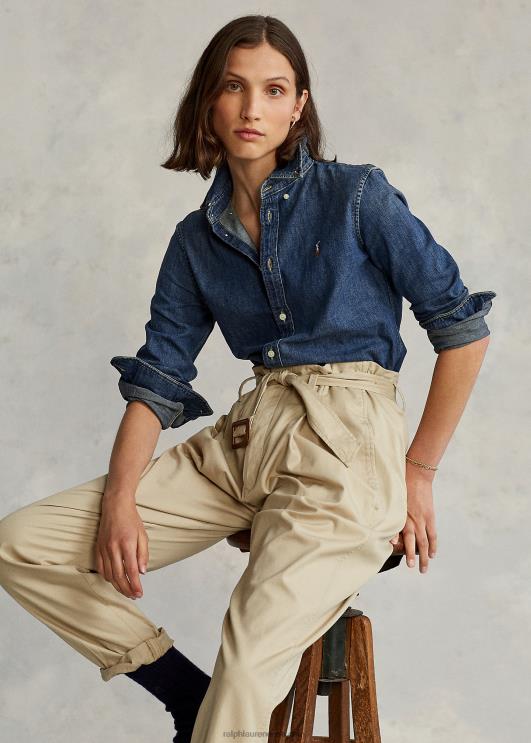 Ralph Lauren naised custom fit teksasärk PR0V4754