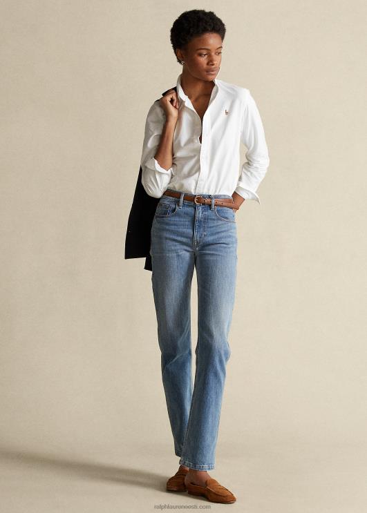 Ralph Lauren naised klassikaline sobiv oxfordi särk PR0V3349 valge