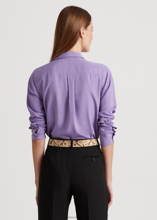 Ralph Lauren naised krepp-särk PR0V9536 wisteria