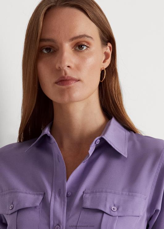 Ralph Lauren naised krepp-särk PR0V9536 wisteria
