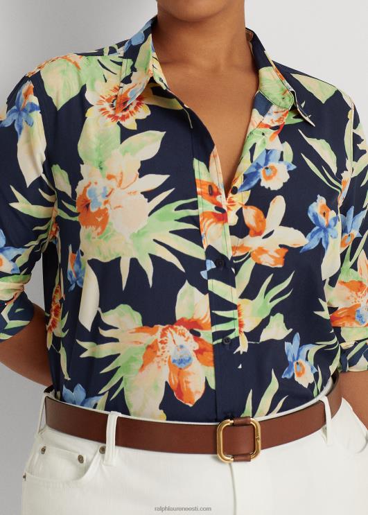 Ralph Lauren naised lilleline kreppsärk PR0V4795