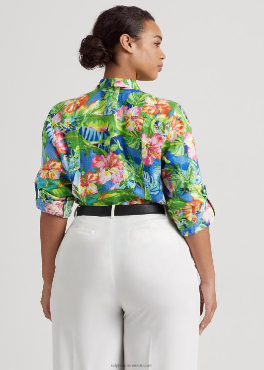 Ralph Lauren naised lilleline linane särk PR0V4532