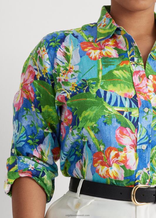 Ralph Lauren naised lilleline linane särk PR0V4532