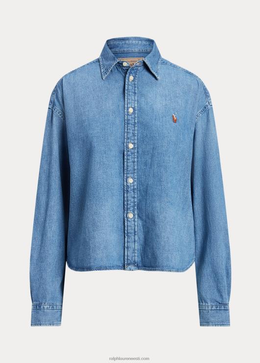 Ralph Lauren naised ülisuur teksasärk PR0V3163 zaia pesta