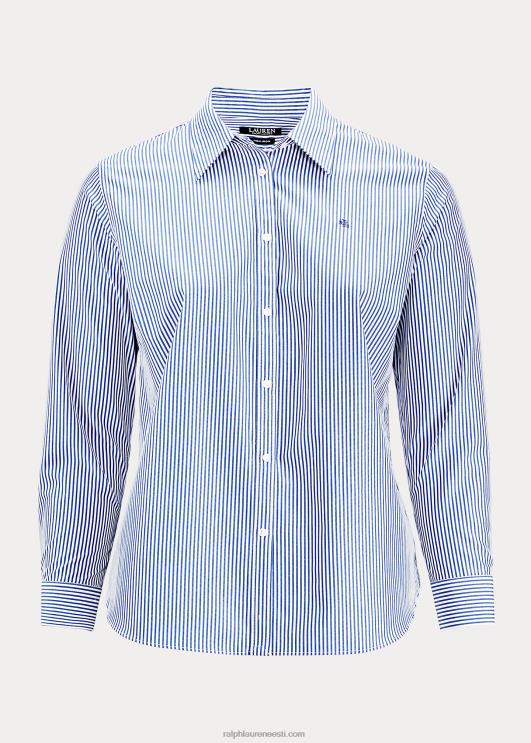Ralph Lauren naised puuvillane oxfordi särk PR0V4736 sinine/valge