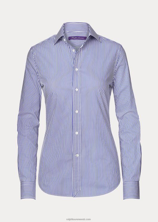 Ralph Lauren naised sarmi triibuline särk PR0V9136 valge/klassikaline sinine