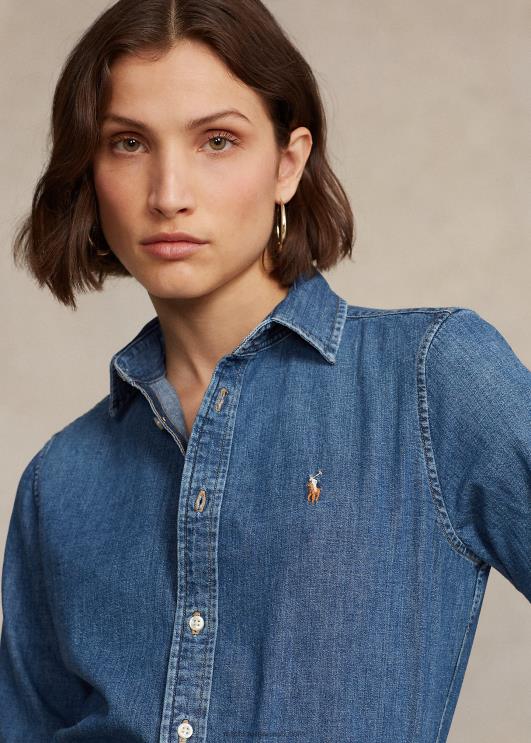 Ralph Lauren naised sirge istumisega teksasärk PR0V3161 merced pesu