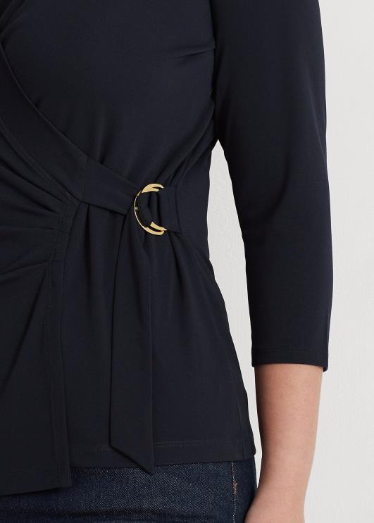 Ralph Lauren naised stretch jersey top PR0V4492 merevägi