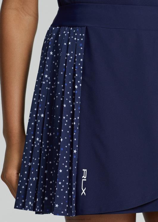 Ralph Lauren naised 15-tolline külgvoldiga esituskorts PR0V3713 rafineeritud mereväe multi