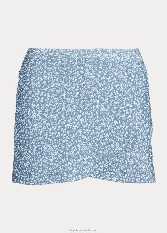 Ralph Lauren naised 15-tolline kunstmähisega veniv trikoo skort PR0V3738 põld lilleline