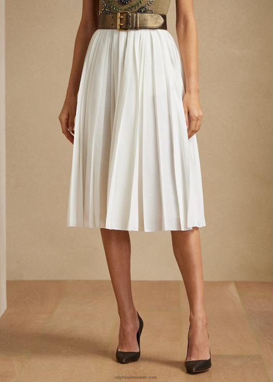 Ralph Lauren naised arnav plisseeritud linase segu seelik PR0V3593 valkjas