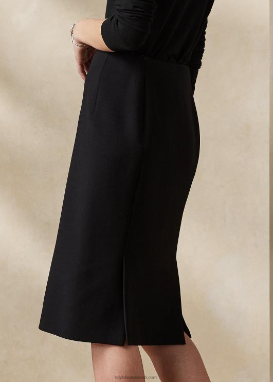 Ralph Lauren naised cindy stretch villane kreppseelik PR0V9360 must