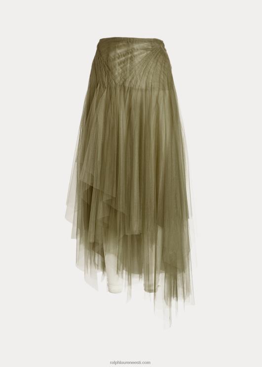 Ralph Lauren naised cliona asümmeetriline tüllseelik PR0V3581 samblikroheline