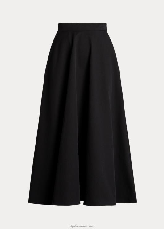 Ralph Lauren naised erica puuvillasest lõuendist seelik PR0V3592 must