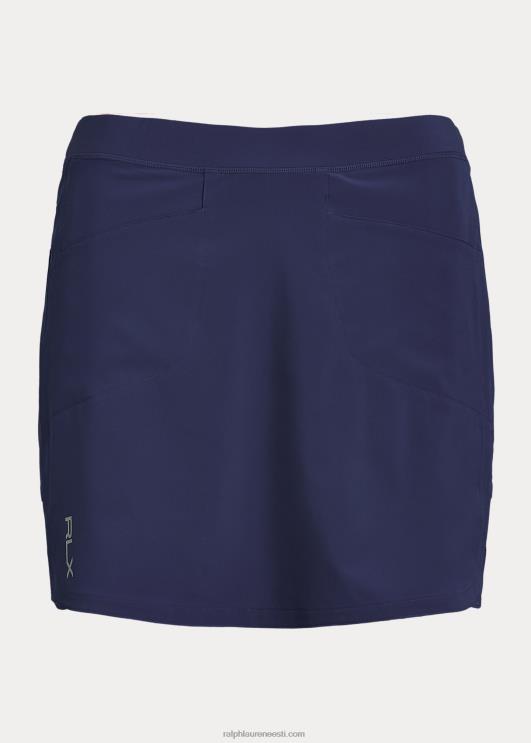 Ralph Lauren naised perforeeritud veniv skort PR0V3694 rafineeritud merevägi