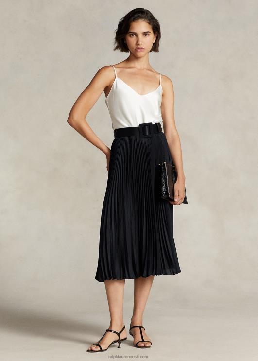 Ralph Lauren naised plisseeritud midi seelik PR0V9258