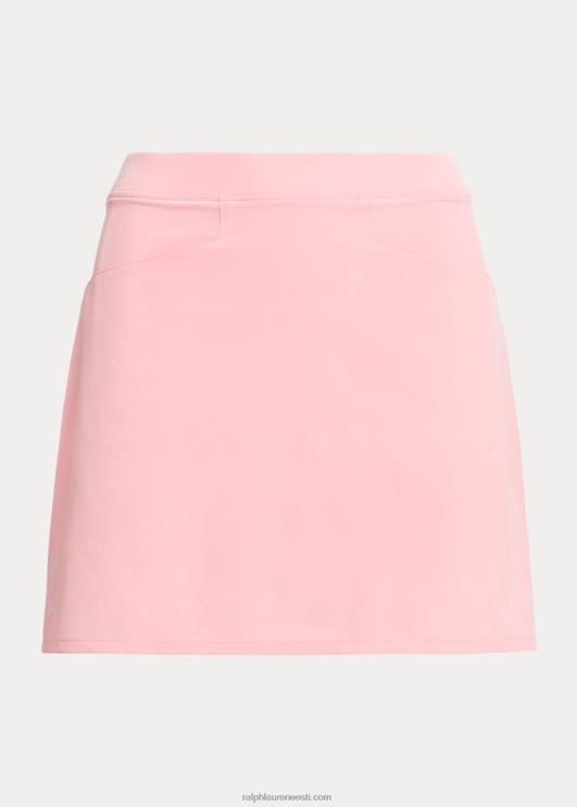 Ralph Lauren naised seljaga volditud veniv skort PR0V9394 roosa flamingo