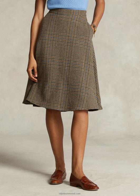 Ralph Lauren naised spelmani kollektsiooni tviidseelik PR0V3321 pruun multi