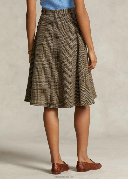 Ralph Lauren naised spelmani kollektsiooni tviidseelik PR0V3321 pruun multi