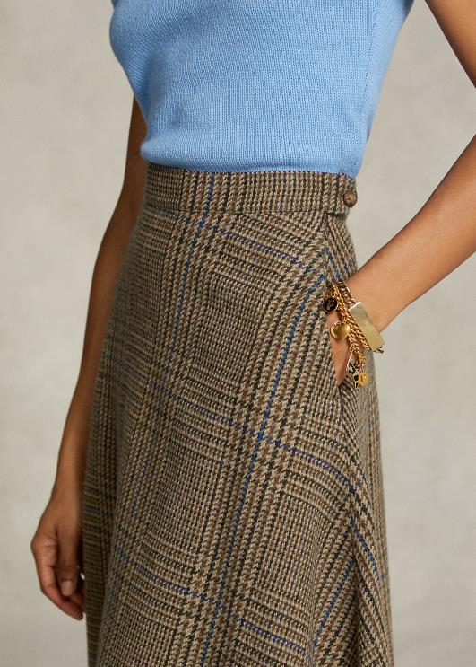 Ralph Lauren naised spelmani kollektsiooni tviidseelik PR0V3321 pruun multi