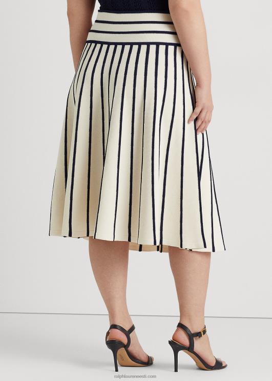 Ralph Lauren naised triibuline kootud midiseelik PR0V4700