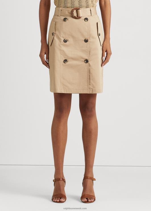 Ralph Lauren naised vööga mikrolihvitud toimseelik PR0V4092 kasepruun