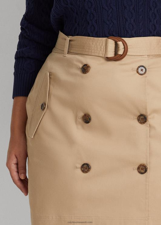 Ralph Lauren naised vööga mikrolihvitud toimseelik PR0V4671 kasepruun