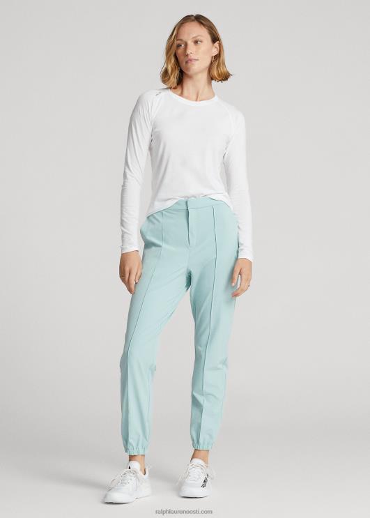 Ralph Lauren naised jersey pikkade varrukatega t-särk PR0V3714 keraamiline valge