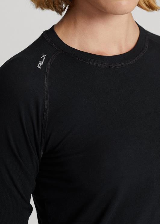 Ralph Lauren naised jersey pikkade varrukatega t-särk PR0V3716 must