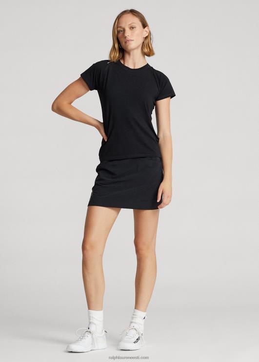 Ralph Lauren naised lühikeste varrukatega trikoo PR0V9386 must