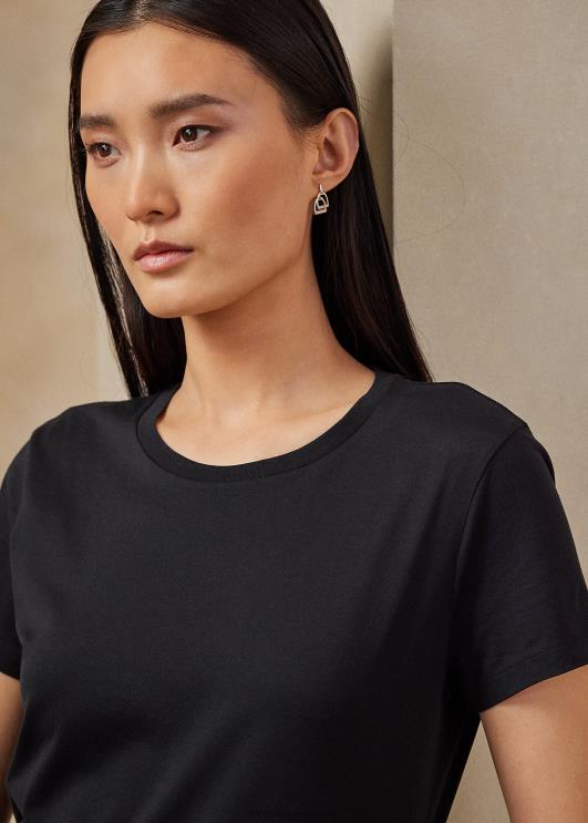 Ralph Lauren naised puuvillane crewneck T-särk PR0V3438 must