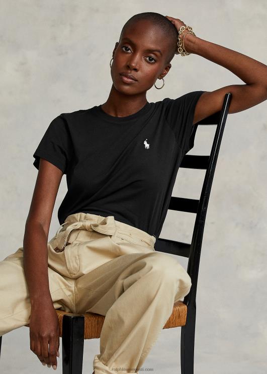 Ralph Lauren naised puuvillane t-särk PR0V4749 must