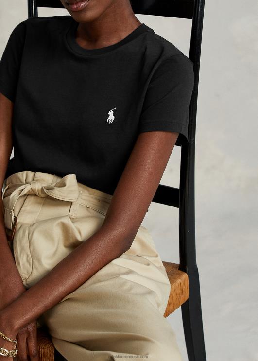 Ralph Lauren naised puuvillane t-särk PR0V4749 must