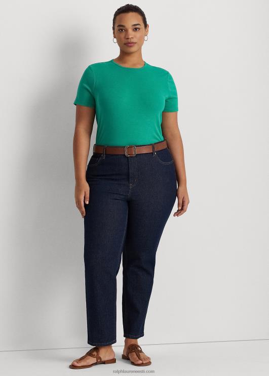 Ralph Lauren naised puuvillasegu särk PR0V4530 palmi leht