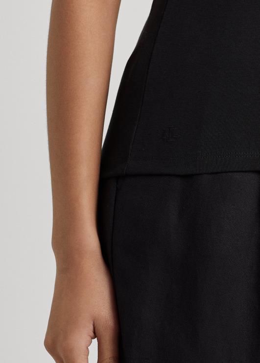 Ralph Lauren naised puuvillasegune t-särk PR0V4254 must