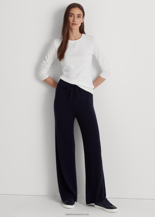 Ralph Lauren naised puuvillasegust pikkade varrukatega topp PR0V4241 valge