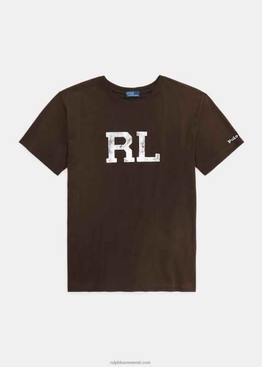 Ralph Lauren naised rl logoga trikoosärk PR0V3158 antiikpruun