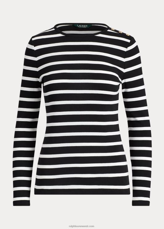 Ralph Lauren naised triibuline nööp-õlapealne PR0V4268