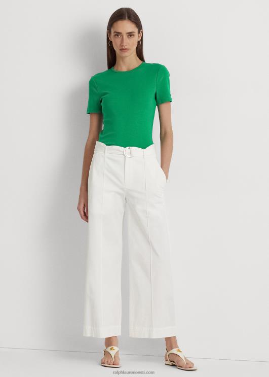 Ralph Lauren naised veniv puuvillane tee PR0V4323 palmi leht