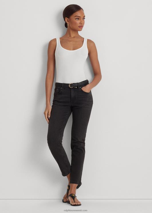 Ralph Lauren naised puuvillaseguga paagitop PR0V3824 valge