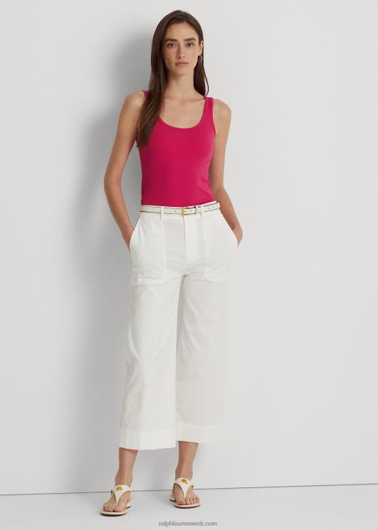 Ralph Lauren naised puuvillaseguga paagitop PR0V3825 spordiroosa