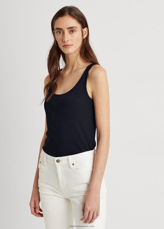 Ralph Lauren naised puuvillaseguga paagitop PR0V3828 merevägi