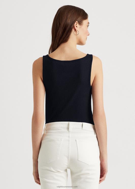 Ralph Lauren naised puuvillaseguga paagitop PR0V3828 merevägi